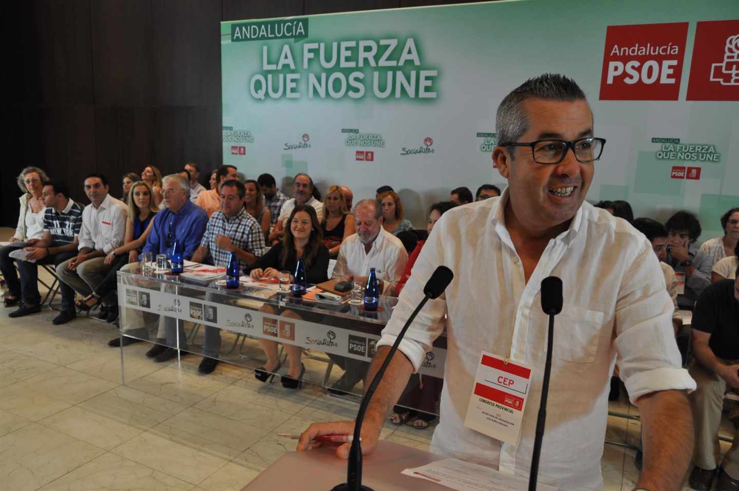 Juan Muñoz, senador del PSOE-A por la comunidad andaluza.