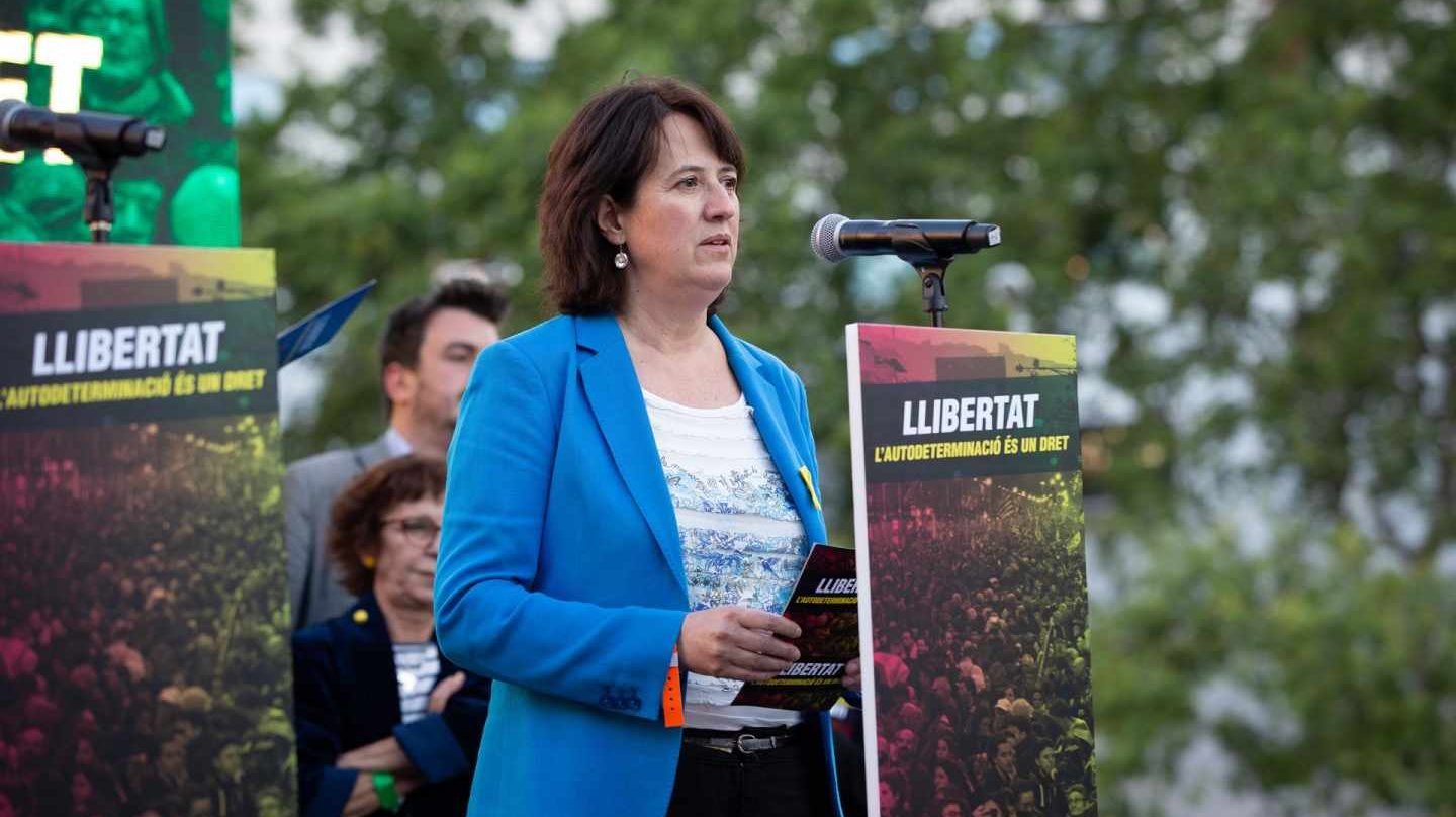 La presidenta de la ANC, Elisenda Paluzie.