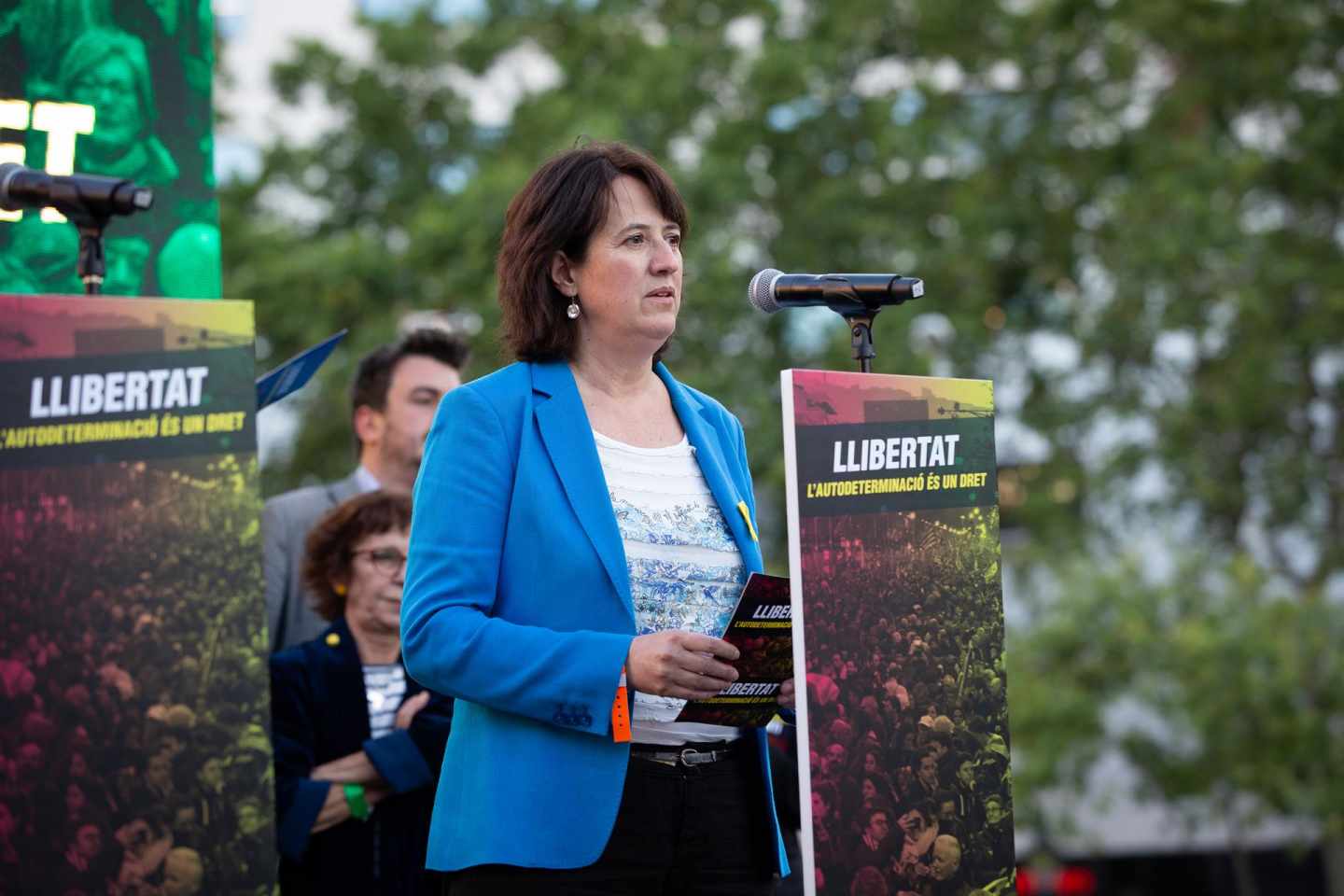 La presidenta de la ANC, Elisenda Paluzie.