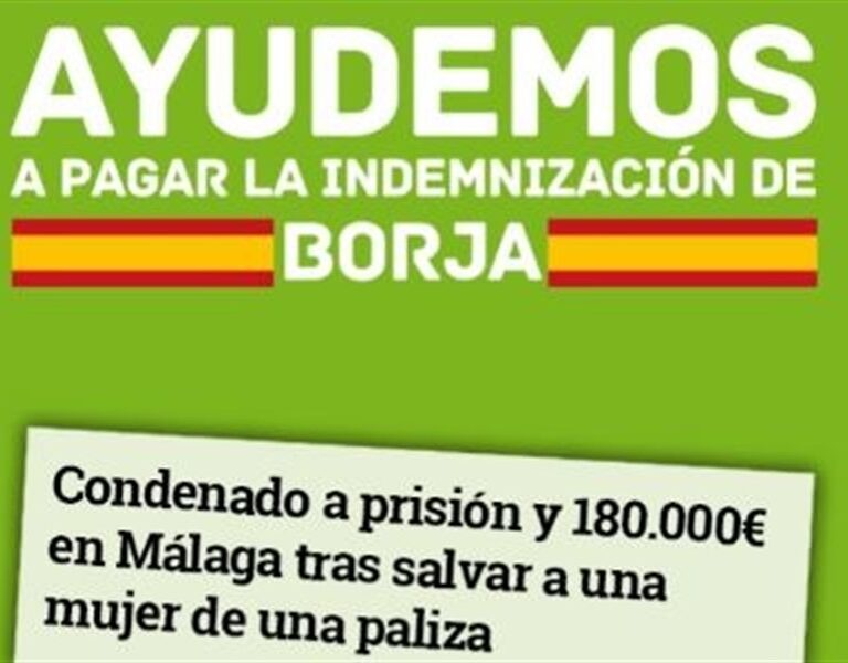 Borja acepta finalmente los más de cien mil euros recaudados por Vox