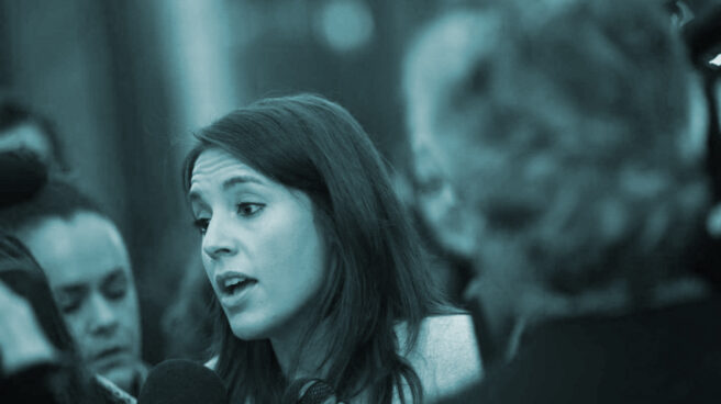 Irene Montero, en el Congreso de los Diputados