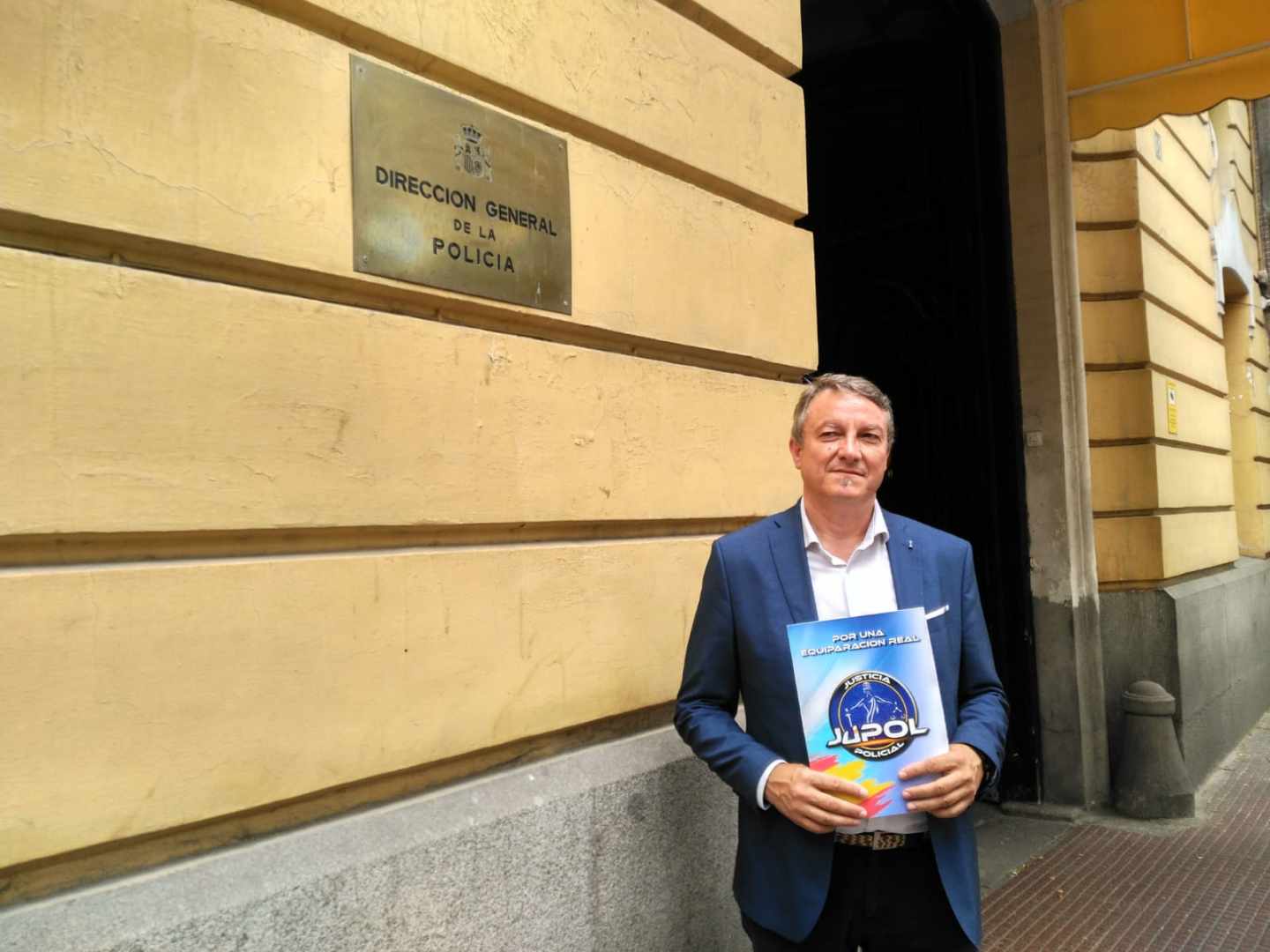 José María García, secretario general de Jupol.