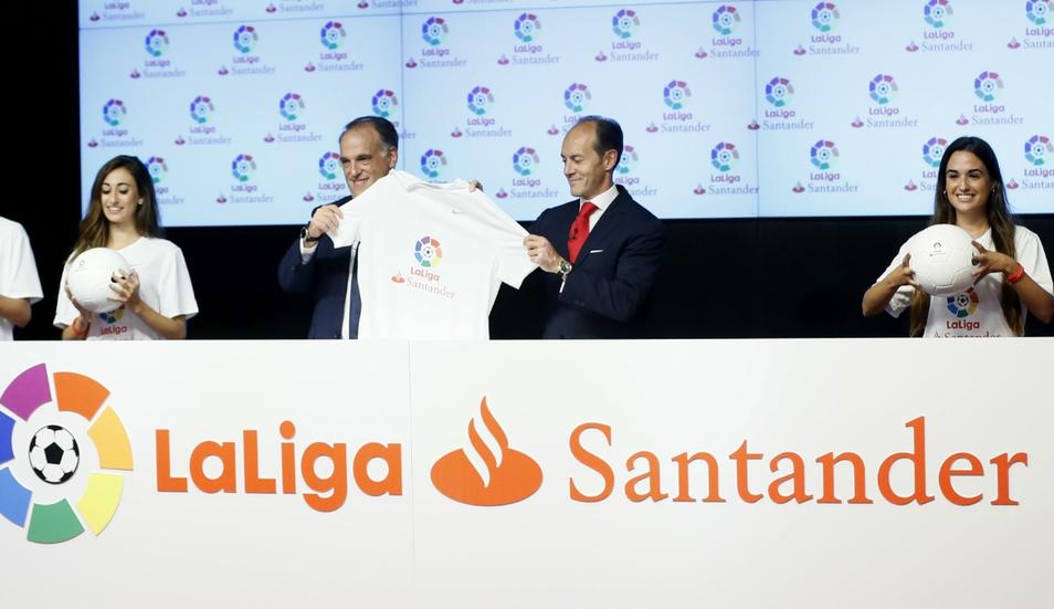 Santander renombra la segunda división de fútbol, que se llamará LaLiga SmartBank.