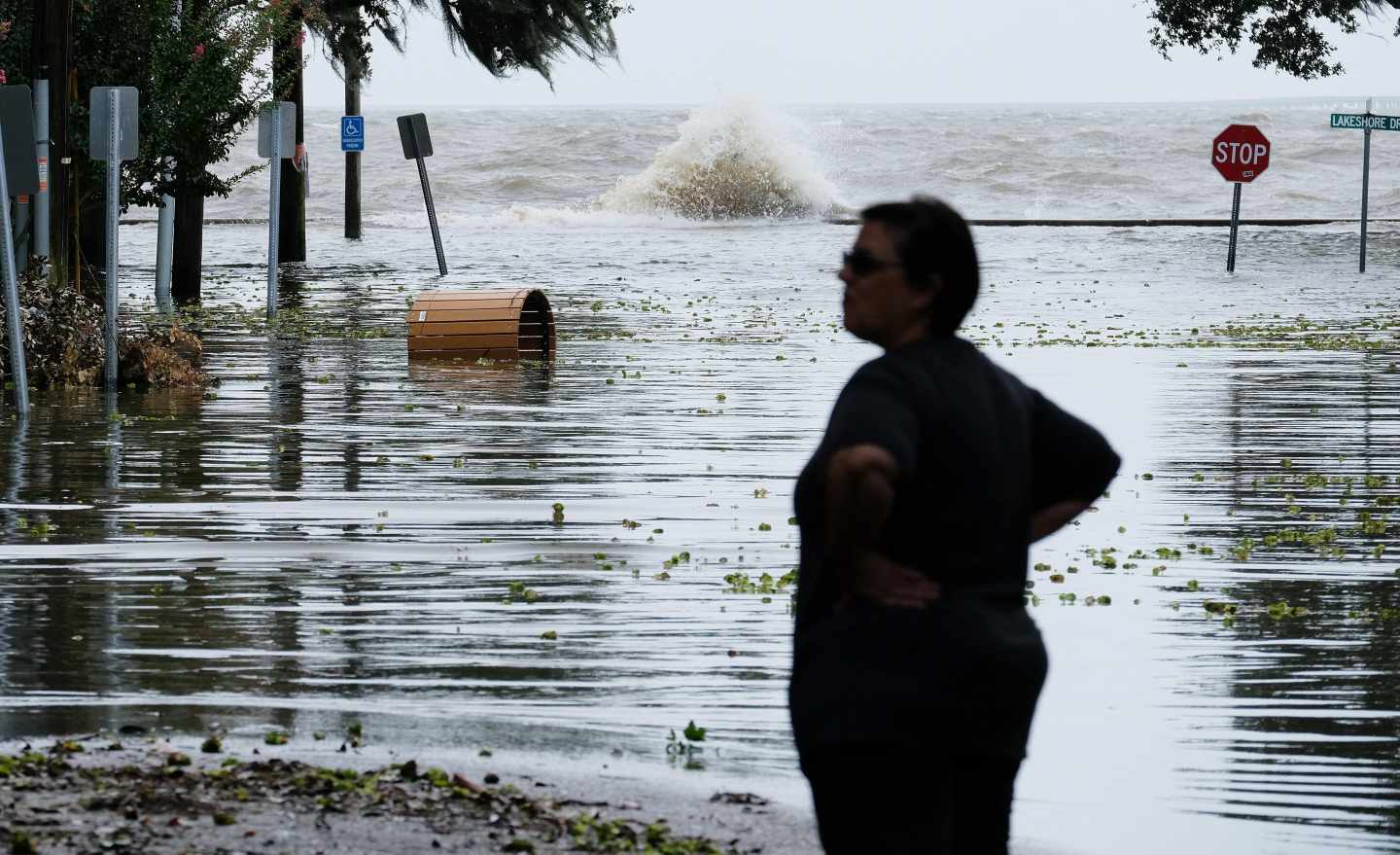 El huracán Barry llega a Louisina.