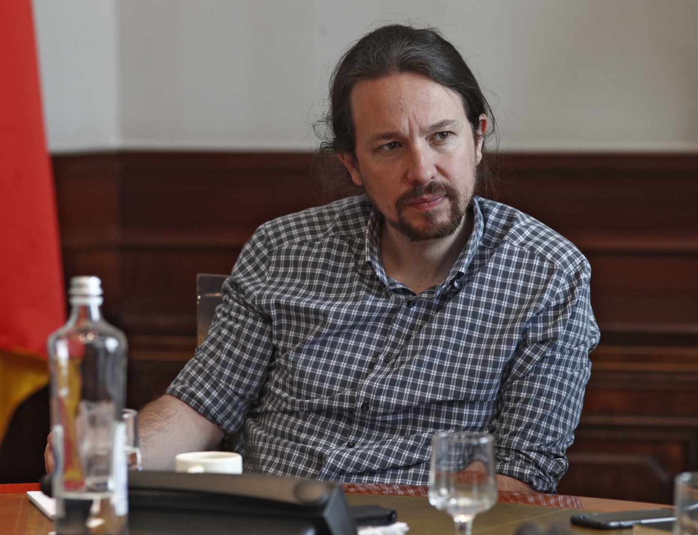 El secretario general de Podemos, Pablo Iglesias.