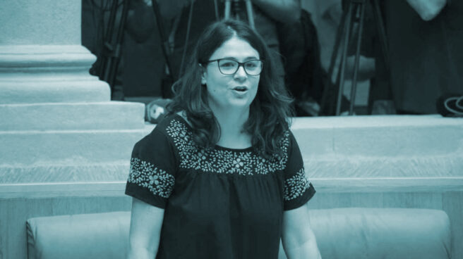La diputada riojana de Podemos Raquel Romero.
