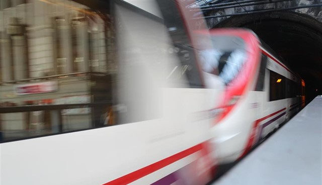 Trenes de Cercanías de Renfe.