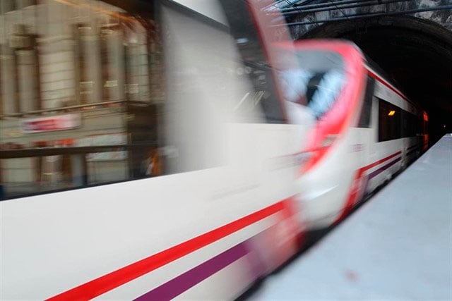 Trenes de Cercanías de Renfe.