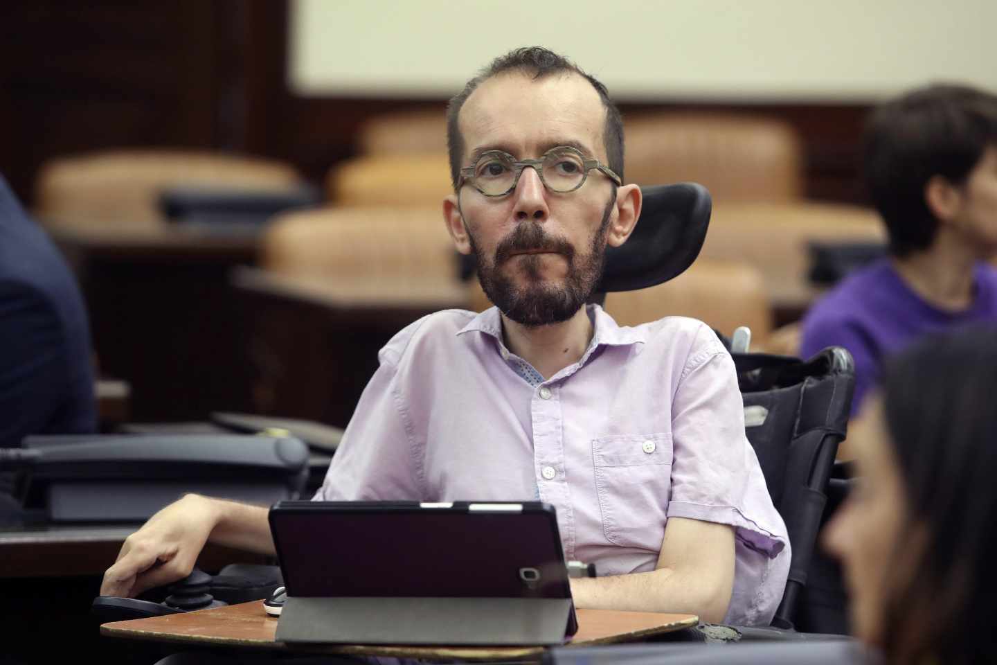 El secretario de Acción de Gobierno de Podemos, Pablo Echenique