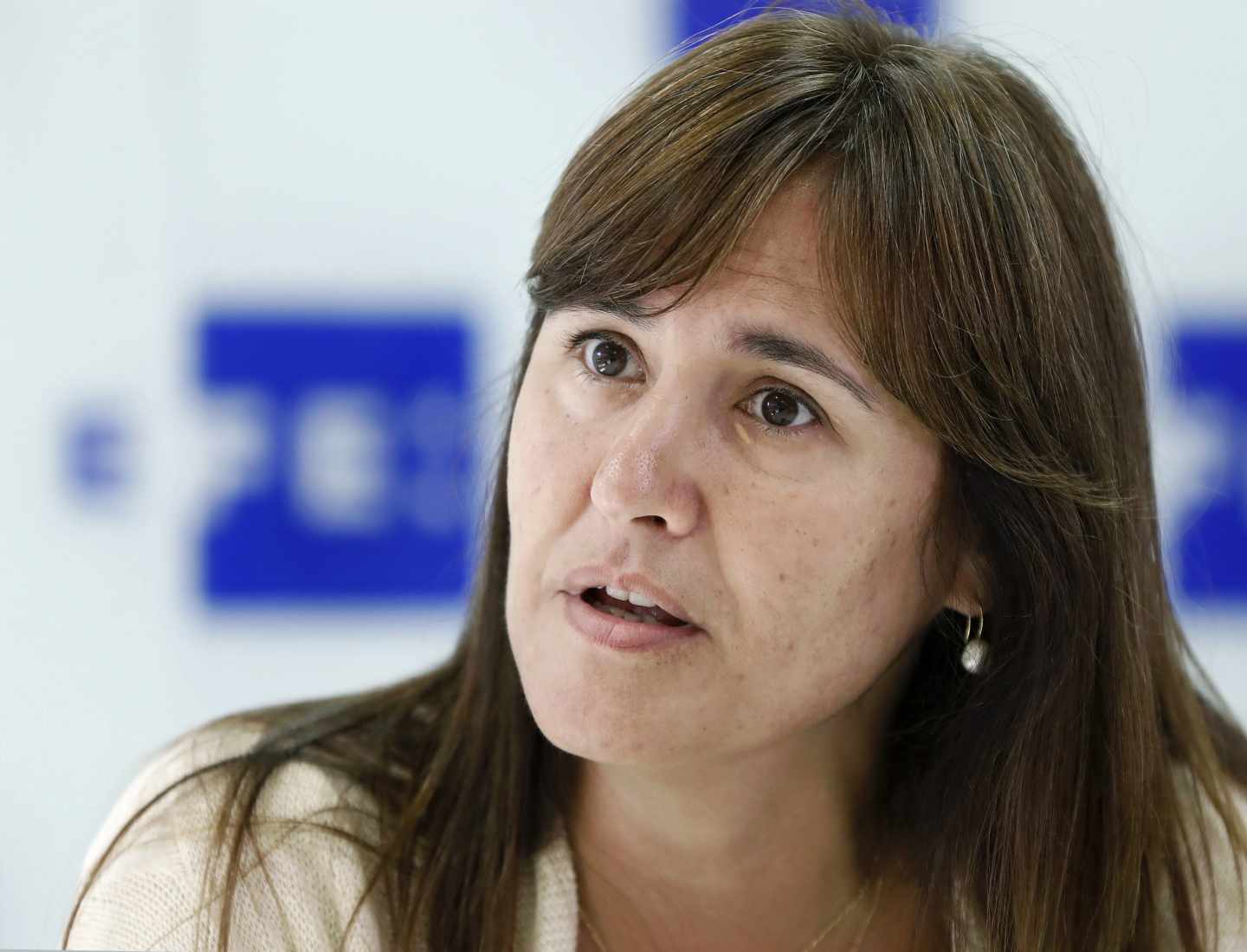 La portavoz de JxCat en el Congreso, Laura Borràs