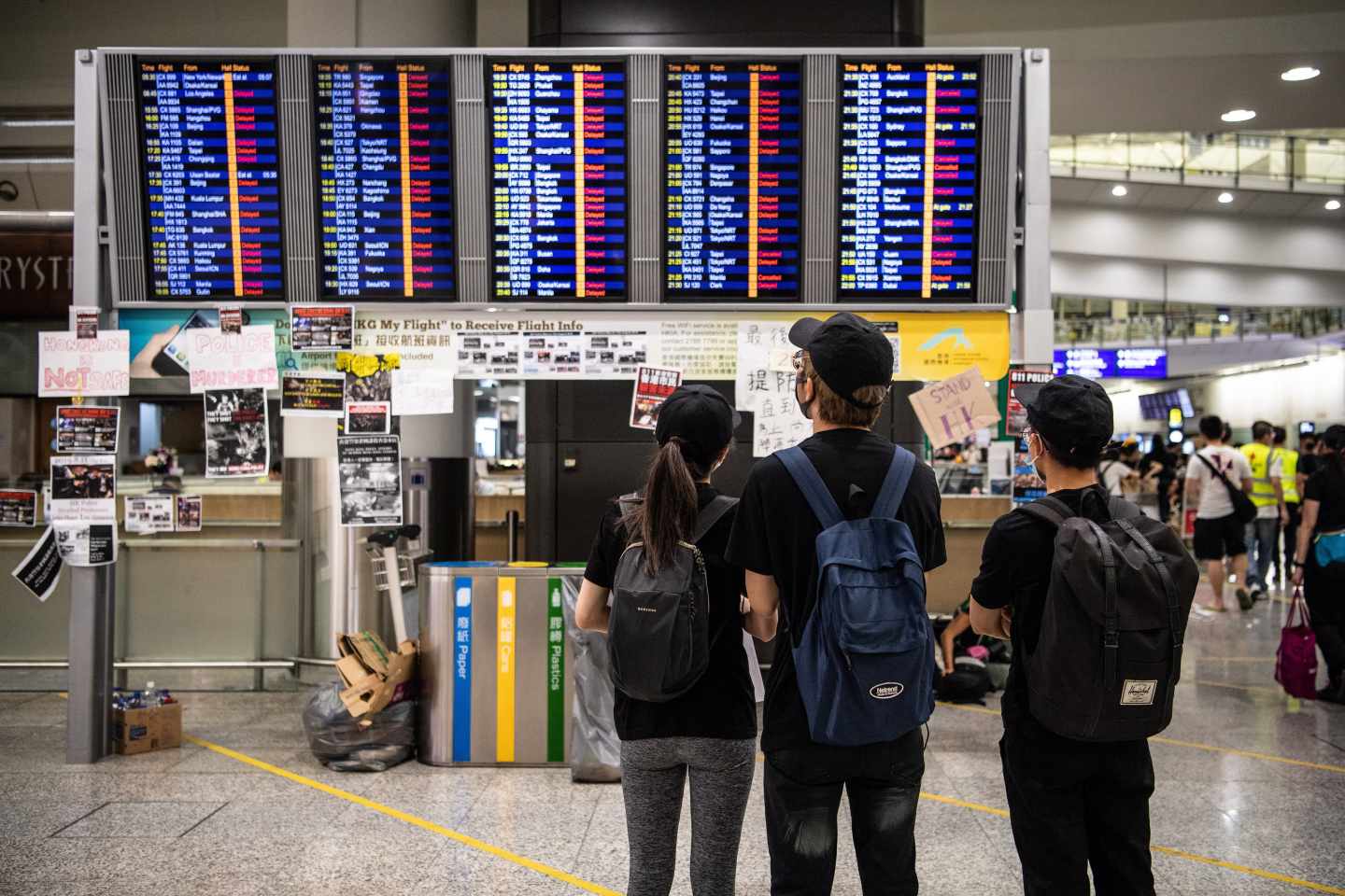 Aeropuerto Internacional de Hong Kong.