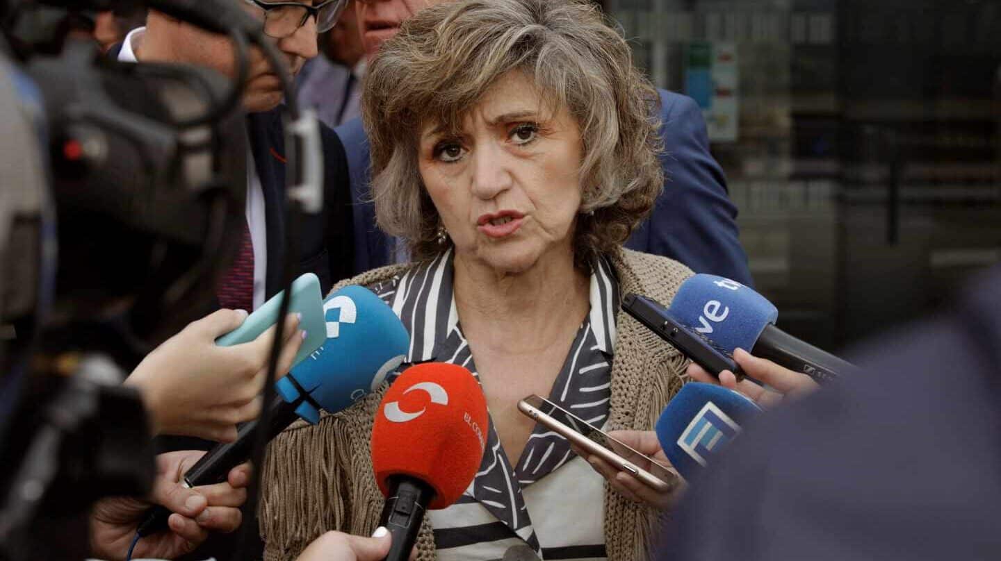 La ministra de Sanidad, Consumo y Bienestar Social en funciones, María Luisa Carcedo.