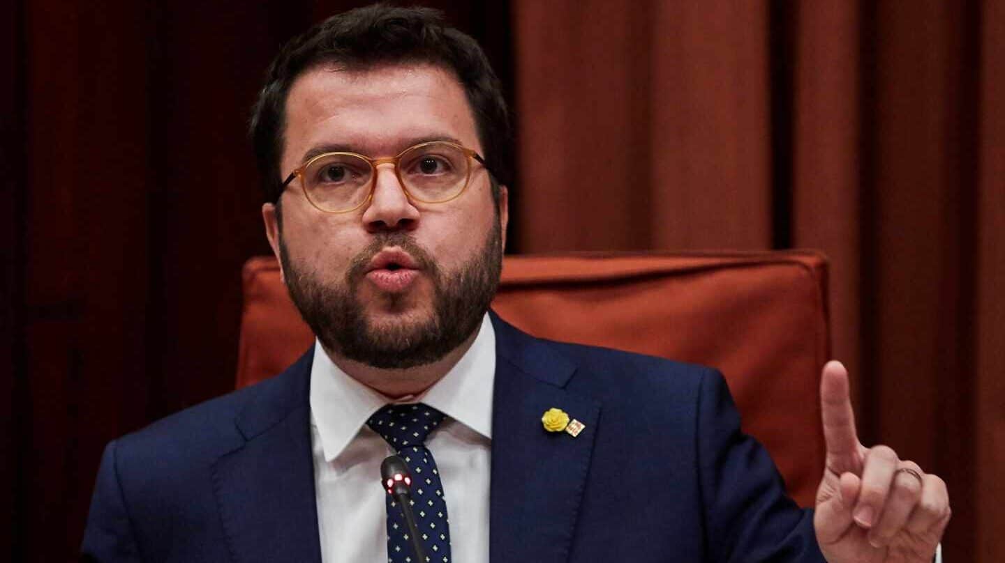 El vicepresidente del Govern y conseller de Economía y Hacienda de la Generalitat, Pere Aragonés