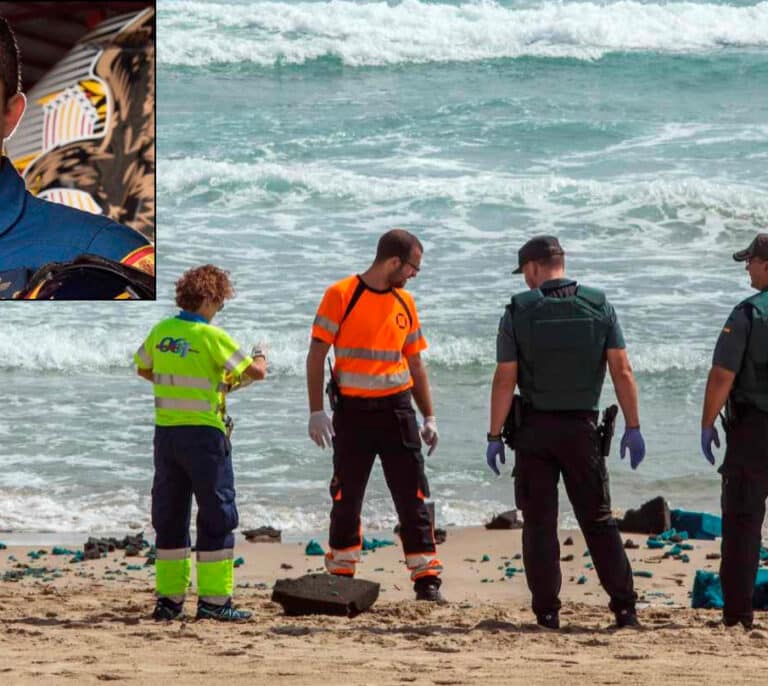 Muere el piloto del avión del Ejército del Aire que se ha estrellado en La Manga