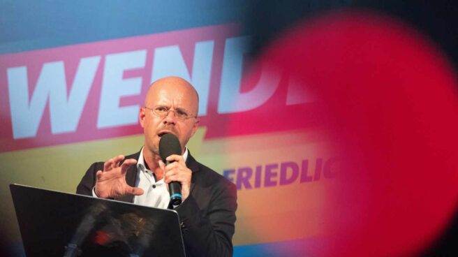 Andreas Kalbitz, candidato en Brandenurgo de Alternativa por Alemania (AfD).