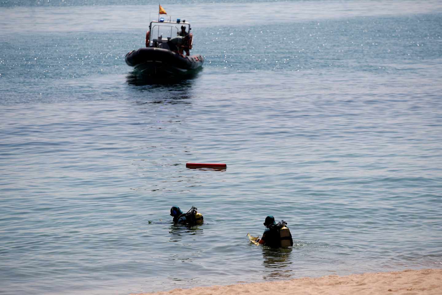 La playa del Cristall.