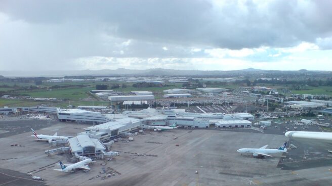 Aeropuerto de Auckland.