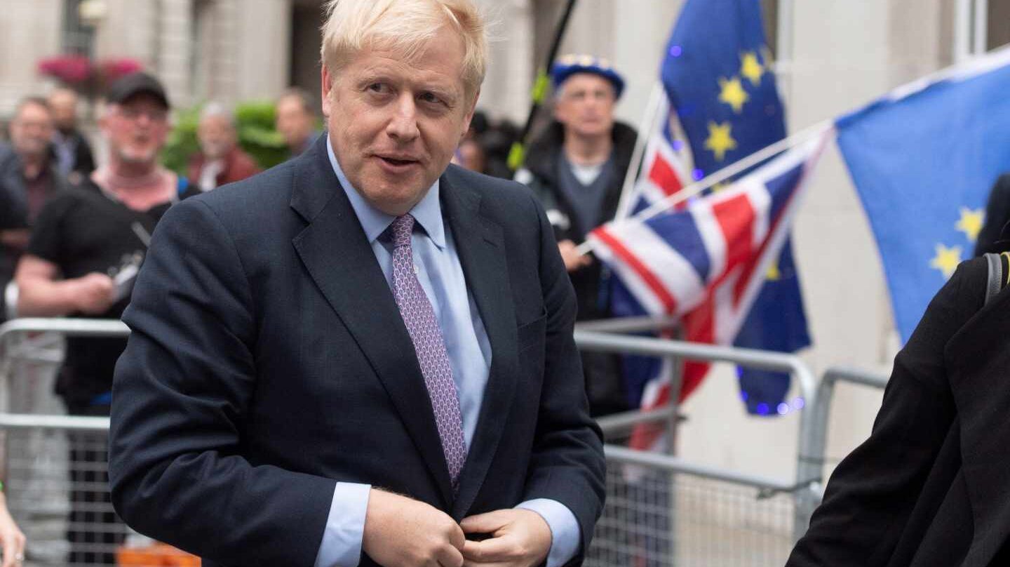 Boris Johnson, primer ministro británico y feroz defensor del Brexit.