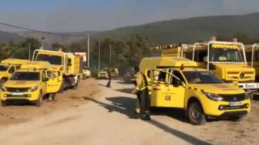 Incendio de Segovia: los bomberos evitan que el fuego llegue a Madrid