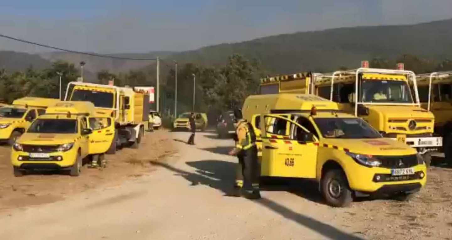 Efectivos de Emergencias de la Comunidad de Madrid.