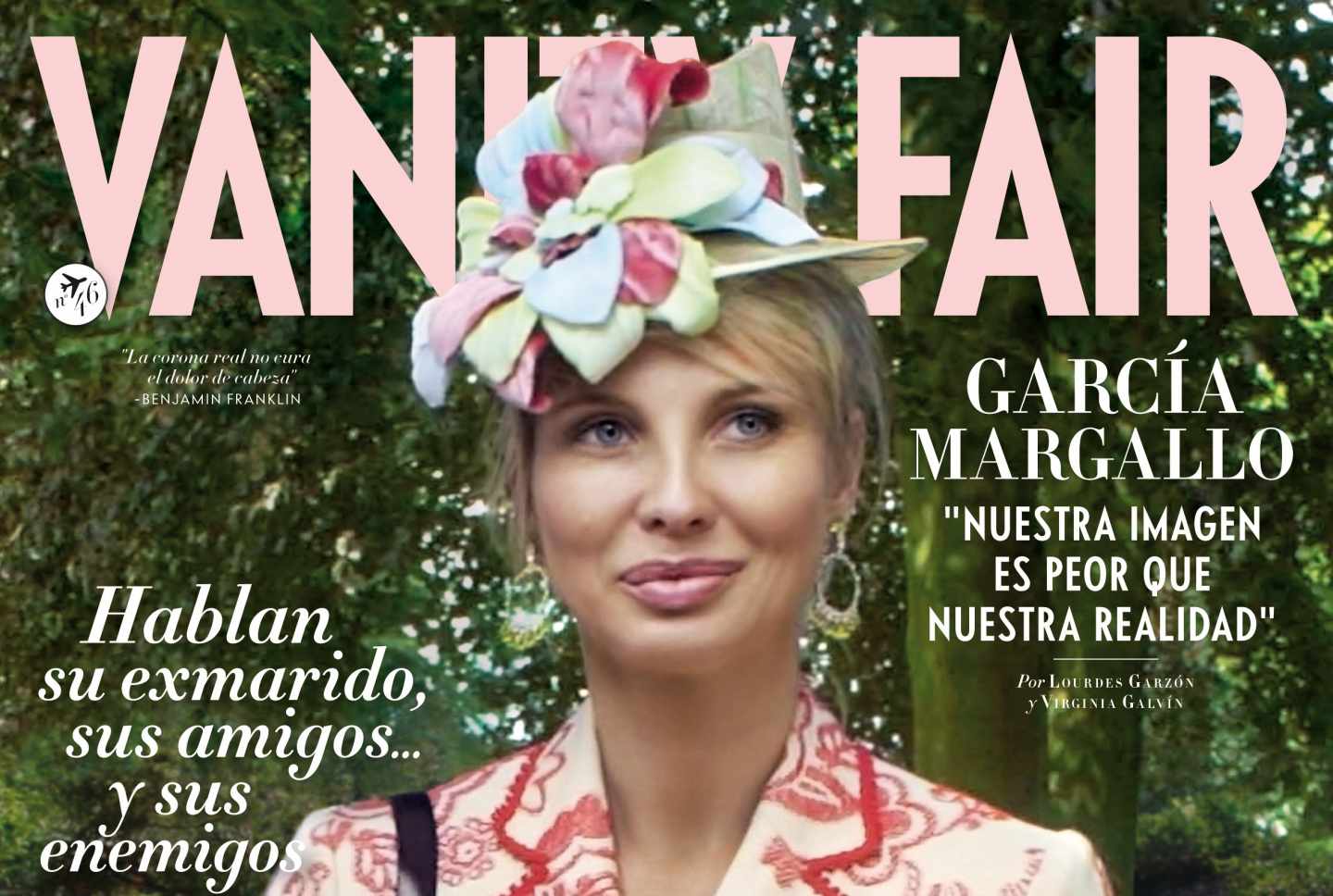 Corinna, en una portada de Vanity Fair.