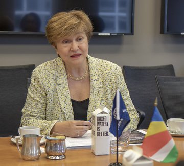 La consejera delegada del Banco Mundial, Kristalina Georgieva.