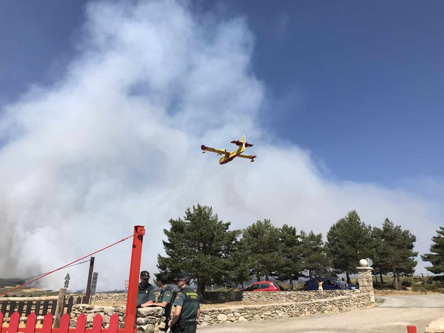 Bomberos de la Comunidad de Madrid.