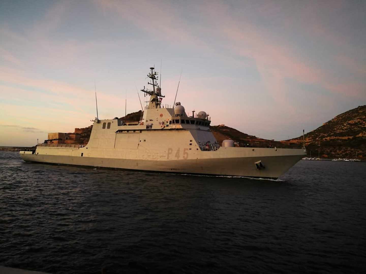 El buque de la Armada 'Audaz'.