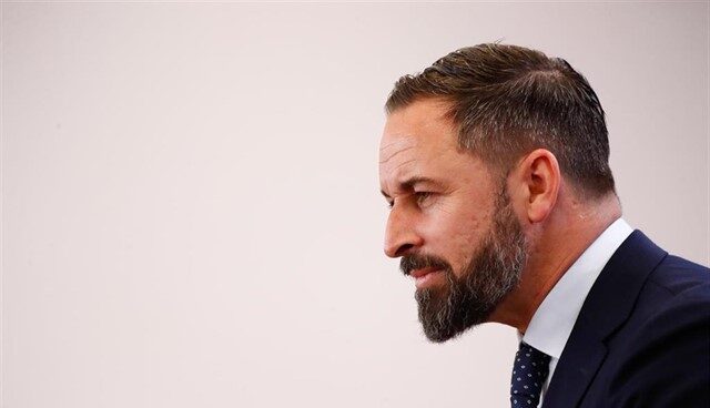 El líder de Vox, Santiago Abascal El líder de Vox, Santiago Abascal