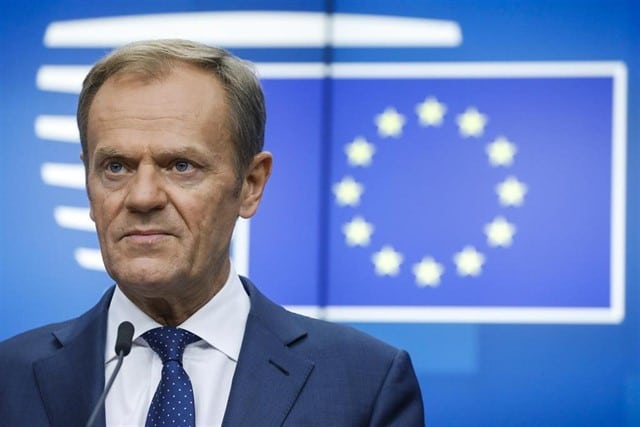 El presidente del Consejo Europeo, Donald Tusk