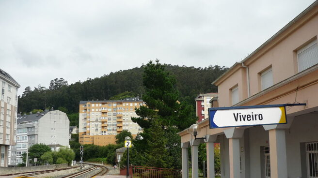 Descarrila un tren en Viveiro (Lugo) sin causar heridos