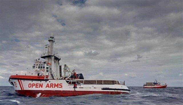 Fotografía de archivo del barco Open Arms