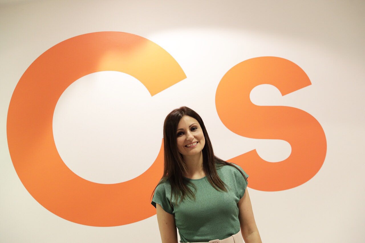 La líder de Cs en Catalunña, Lorena Roldán.