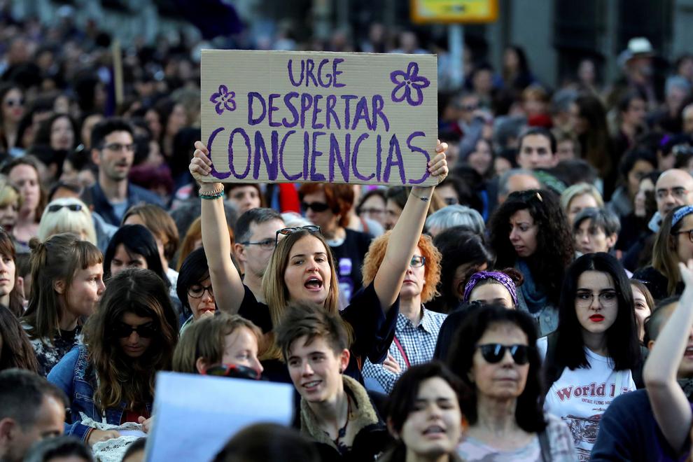 Imagen de archivo de una manifestación feminista