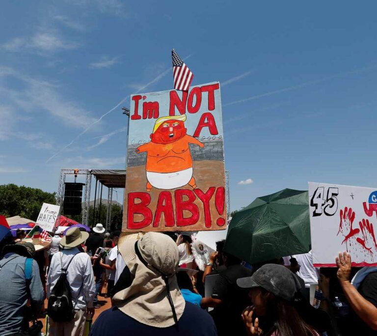 El Paso y Dayton al presidente Trump: "Aquí no eres bienvenido"