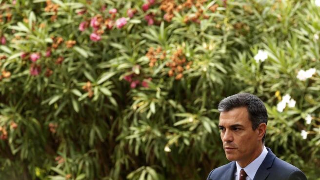 Sánchez El presidente del Gobierno en funciones, Pedro Sánchez, en el Palacio de Marivent.