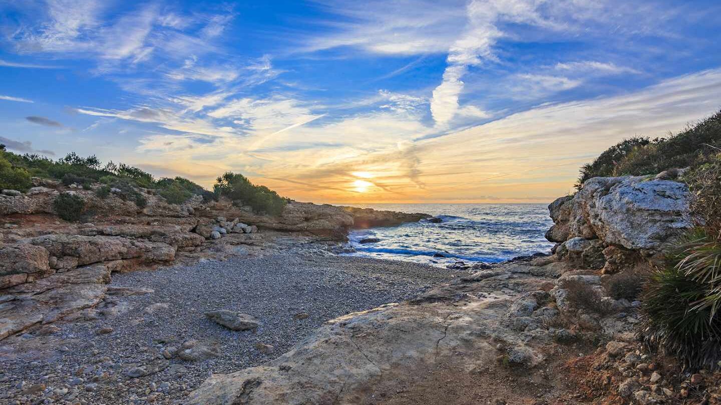 Cala Mundina y Cala de Ribamar (Alcoceber)