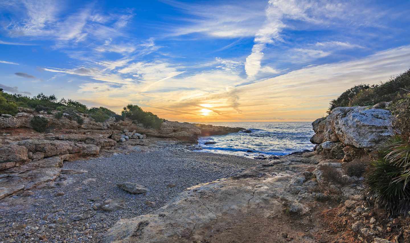 Cala Mundina - Parque natural sierra de Irta