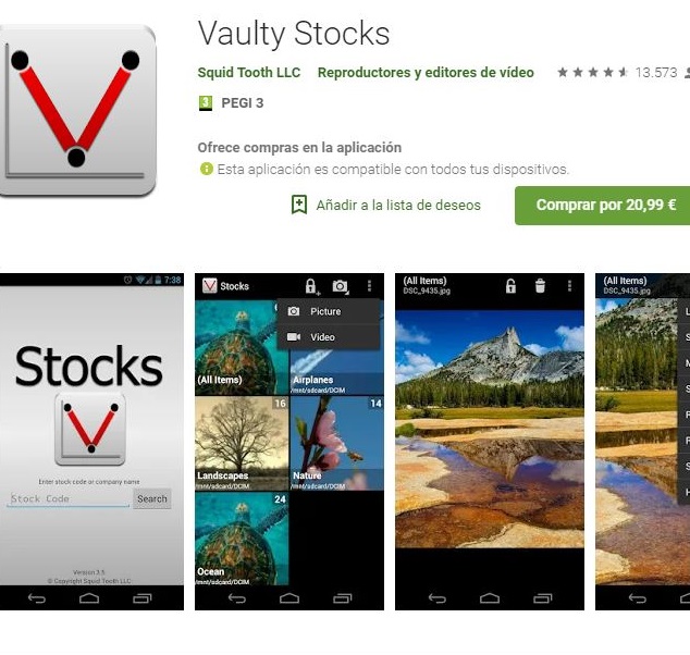 Vaulty Stocks