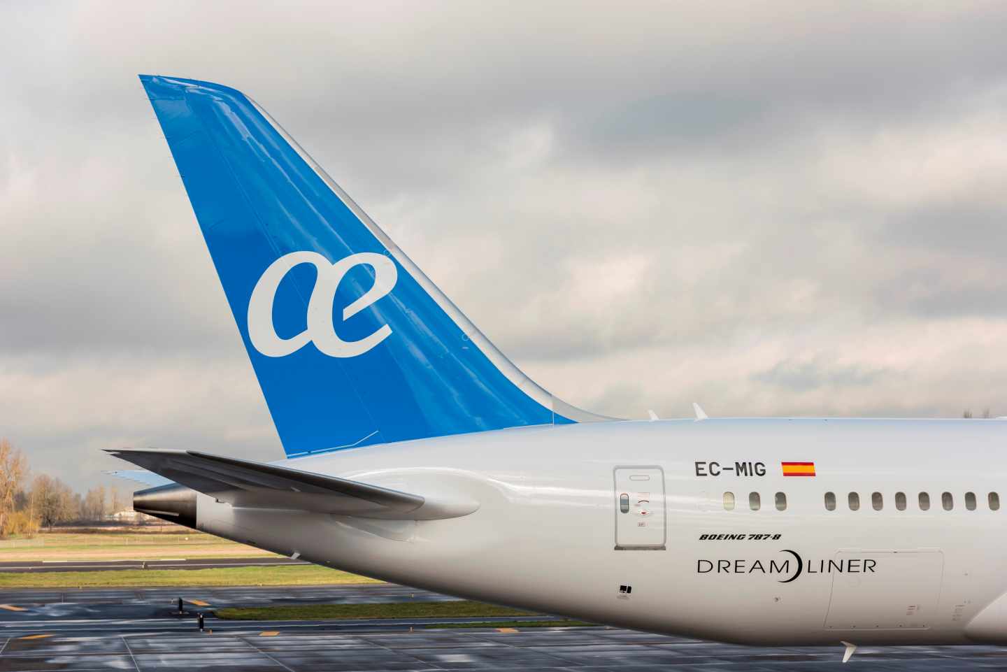 Un avión de la aerolínea Air Europa.