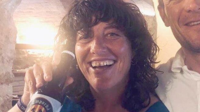 La consejera de Agricultura de la Generalitat, Teresa Jordà, en la polémica imagen que colgó en redes.