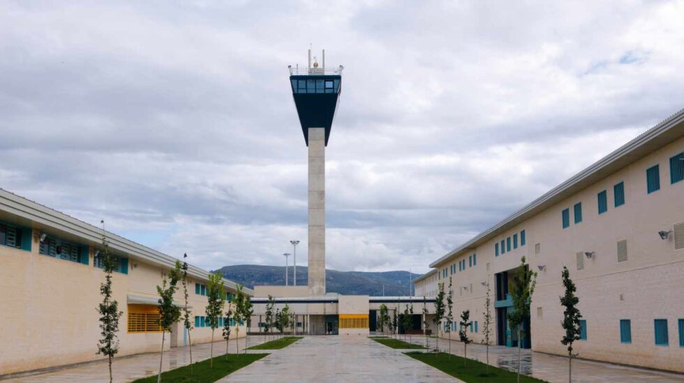 Interior del centro penitenciario Castellón II, ubicado en el término municipal de Albocàsser.