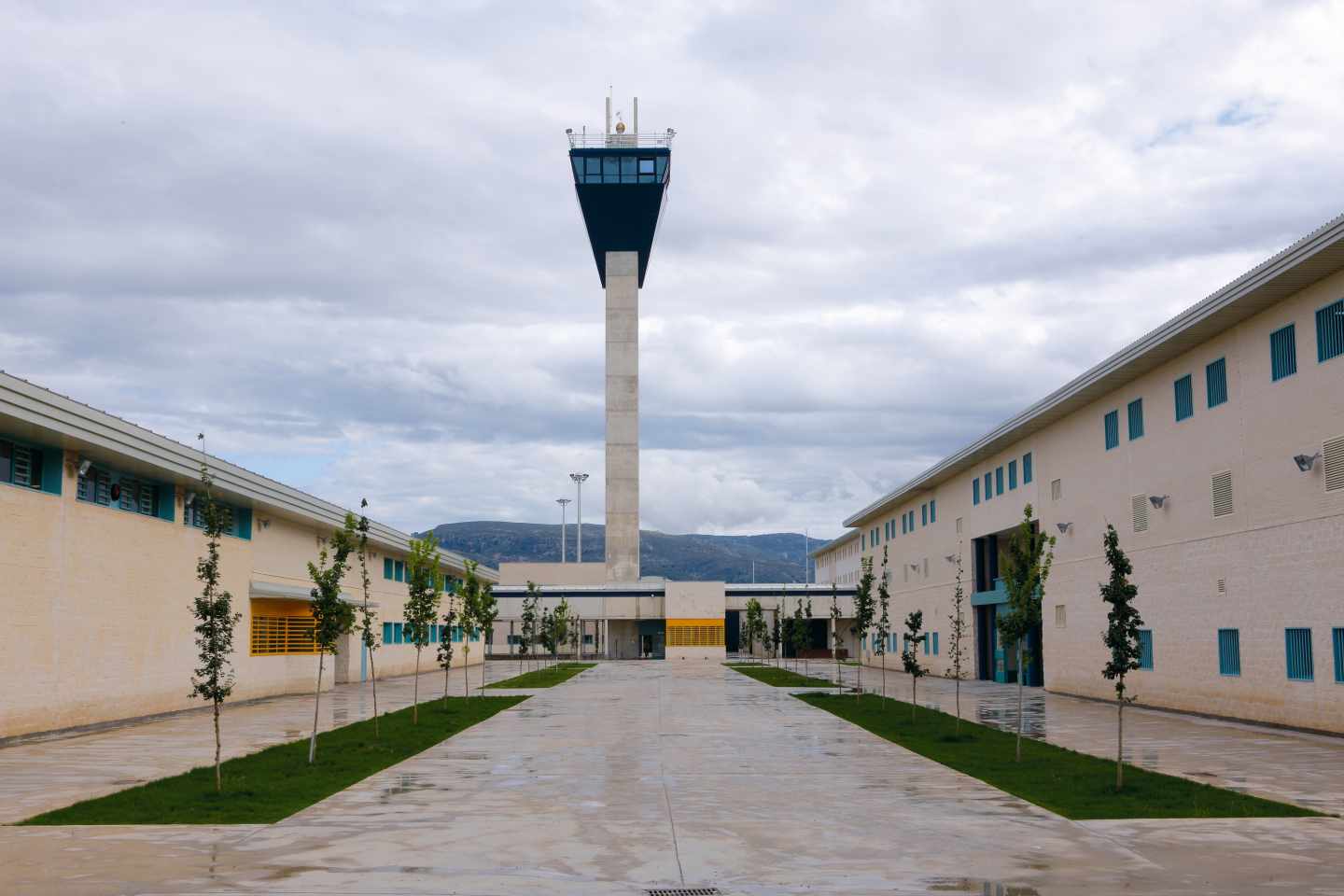 Interior del centro penitenciario Castellón II, ubicado en el término municipal de Albocàsser.