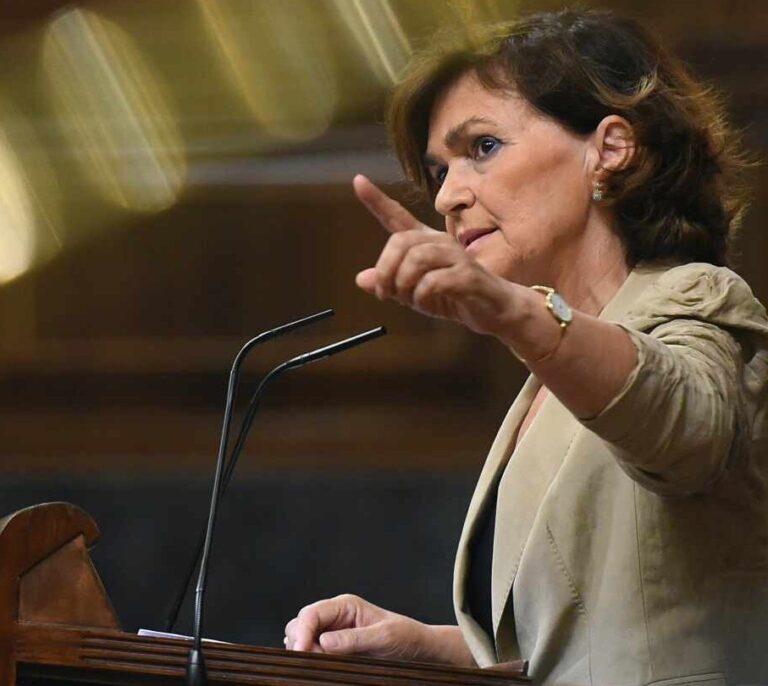 Carmen Calvo culpa a Pablo Iglesias de la repetición electoral: “Era o él o la nada”