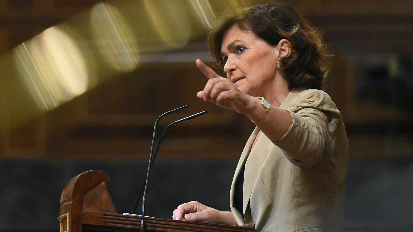 Carmen Calvo culpa a Pablo Iglesias de la repetición electoral: “Era o él o la nada”