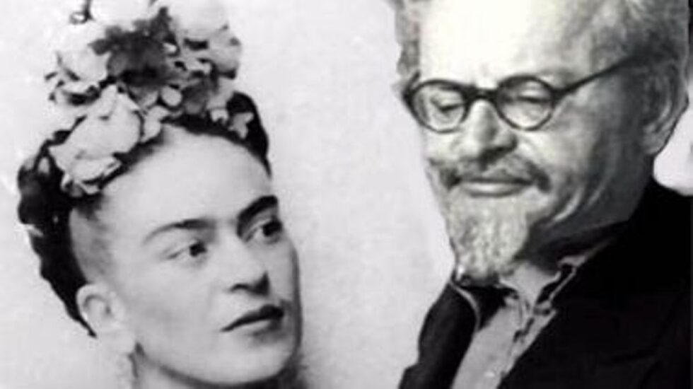 Imagen de Frida Kahlo y León Trotsky