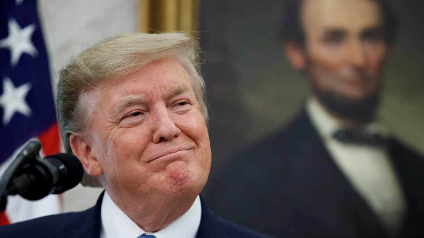 Donald Trump, en la Casa Blanca.