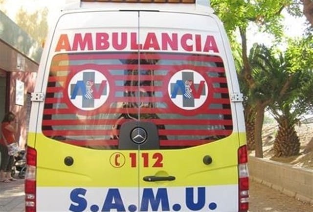 Ambulancia del SAMU.