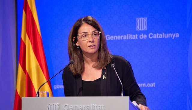 La portavoz del Govern, Meritxell Budó. La portavoz del Govern, Meritxell Budó.