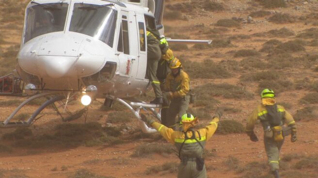 La pericia de un piloto bombero salvó a 27 caballos del incendio de La Granja